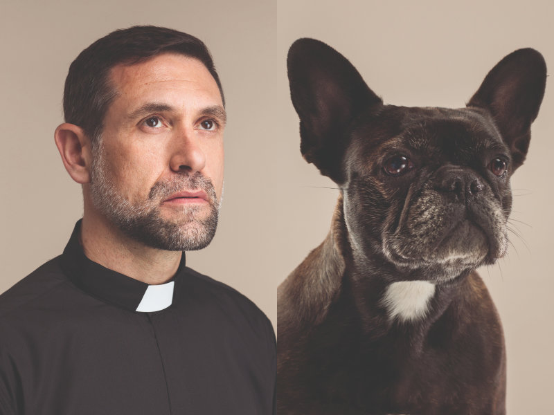 A photographer captured photos of 15 pairs of dogs and their owners that look hilariously alike
